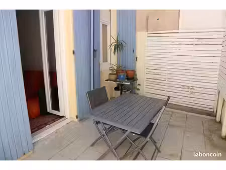 quartier montcalm/dhuoda maison p3 56m2 garage et terrasse