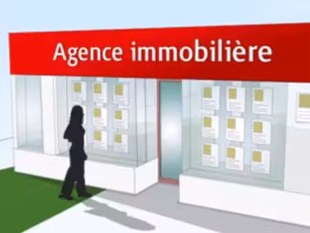 agence immobilière (achat murs possible)