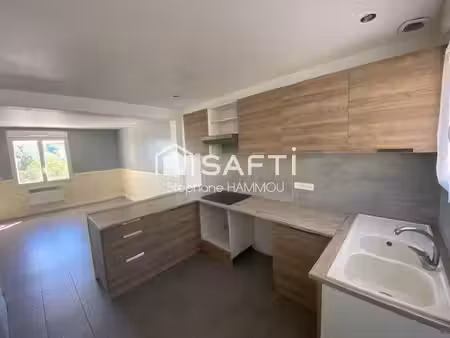 t3 de 43m² - garage - petite copropriété
