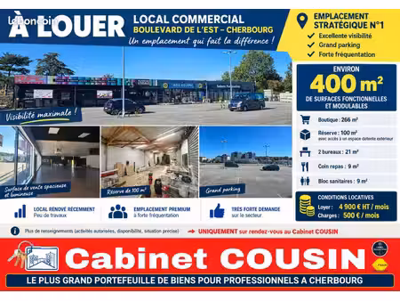 local d'activité 450 m²
