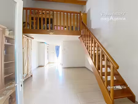 pavillon 48m² - 1 chambre - 1 mezzanine - 1 veranda - 1 terrasse - 1 place de parking- jol