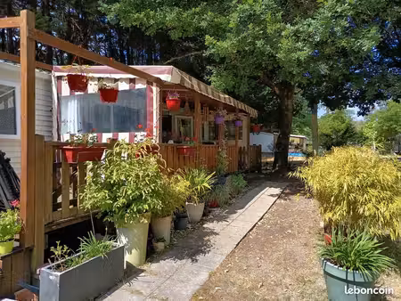 mobil home louisiane 40m2 3 chambres 2wc hourtin