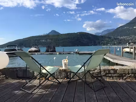 studio annecy bord du lac location