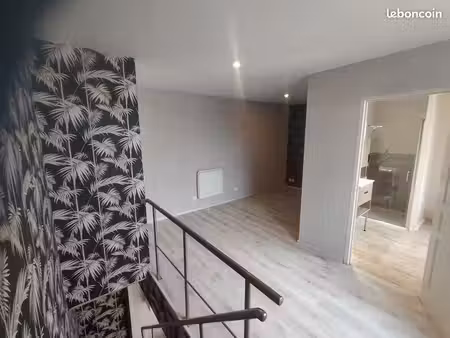 maison f2 rénovée terrasse