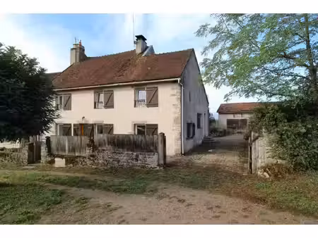 le val larrey (21390). maison en pierre p5 de 178 m² à vendre + dépendances  terrain de 51