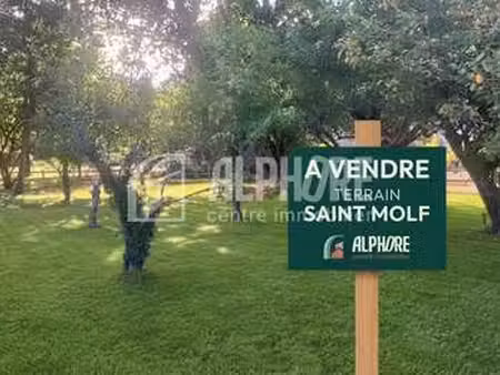vente terrain à saint-molf (44350) : à vendre / 609m² saint-molf