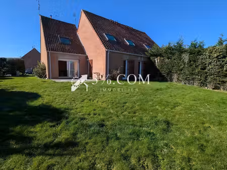 wasquehal triez – l'esprit d'une maison : t4 de plain-pied  jardin 350 m² & garage