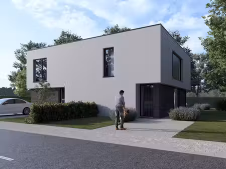halfopen nieuwbouwwoning nabij het centrum van bornem