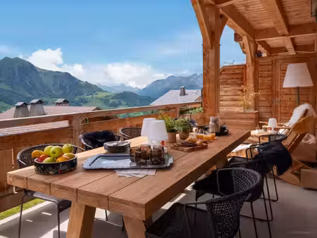magnifique chalet jumelé sur les hauteurs de la croix fry