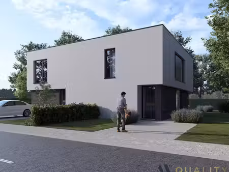 halfopen nieuwbouwwoning nabij het centrum van bornem