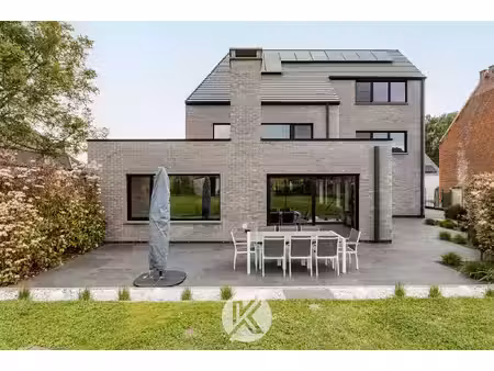moderne nieuwbouwwoning met hoogwaardige afwerking