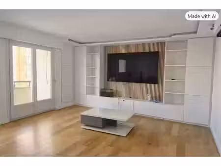 meublée f4 avec double séjour + 2 balcons