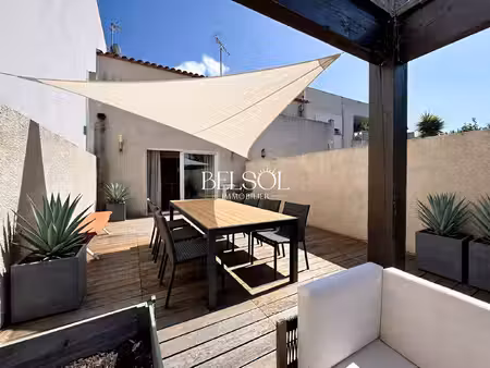 perpignan saint gauderique maison t3 garage et grande terrasse