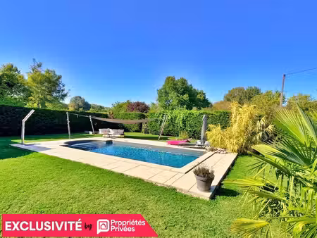 maison camblanes et meynac 6 pièce(s) 184 m2 jardin piscine