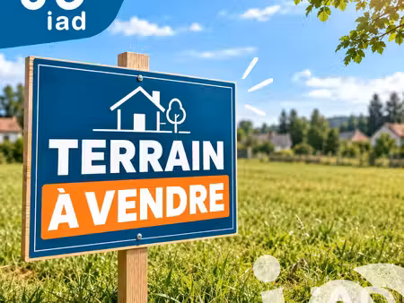 vente terrain à bâtir 357 m²