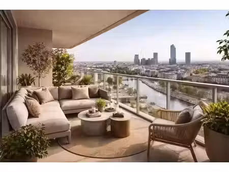 vente appartement 2 pièces 48.76 m² à lyon 2ème (69002)  345 000 €