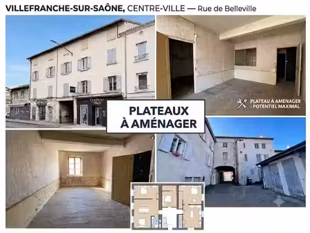 vente appartement 2 pièces 73.1 m² à villefranche-sur-saone (69400)  120 000 €