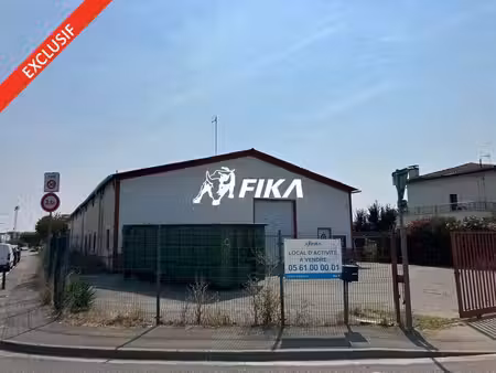 vente local d’activités toulouse 31200 800m²