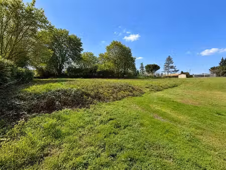 vente terrain lugon et l ile du carnay 33240 2155m²