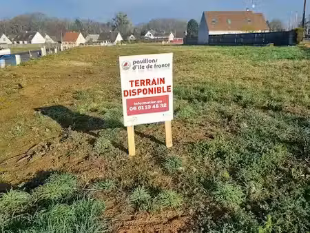 vente terrain à batir 362 m² à tracy-le-val (60170)  41 630 €