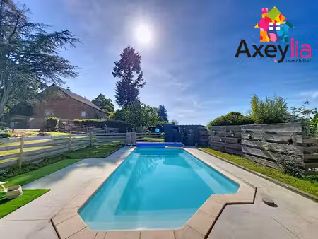 a vendre- secteur iguerande - maison familiale avec piscine