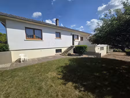 maison 5 pièces 105 m² plain-pied sur sous-sol complet 32 rue mozart bouzonville