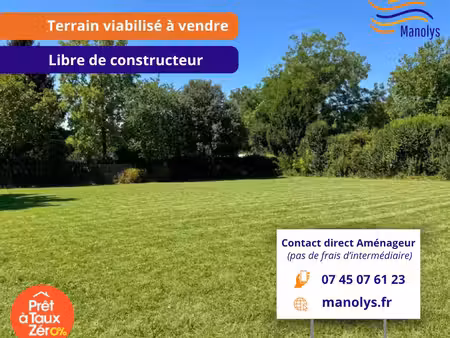 vente terrain 300 m² puyravault (17700)