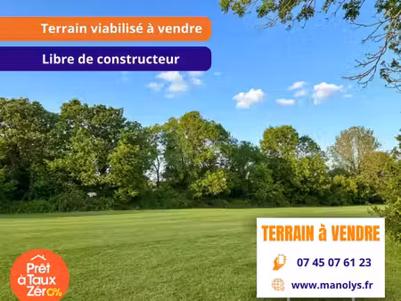 vente terrain 326 m² benon (17170)