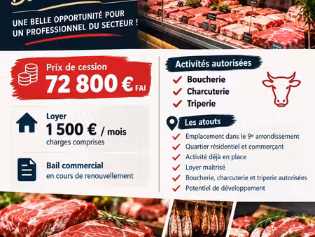 boucherie  charcuterie​ à paris (75009)