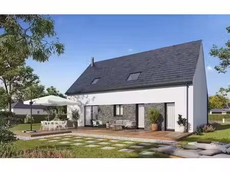 vente maison neuve 5 pièces 123.94 m² à tour-en-bessin (14400)  268 700 €