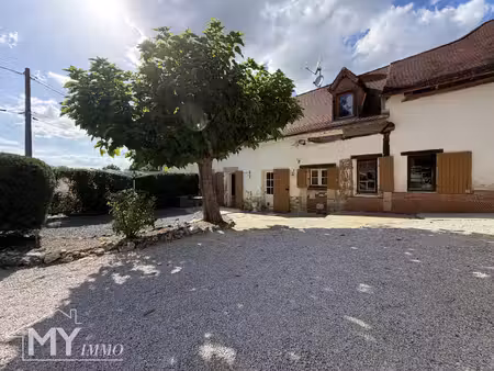 la force : longère en pierre à finir de rénover avec jardin et dépendances.