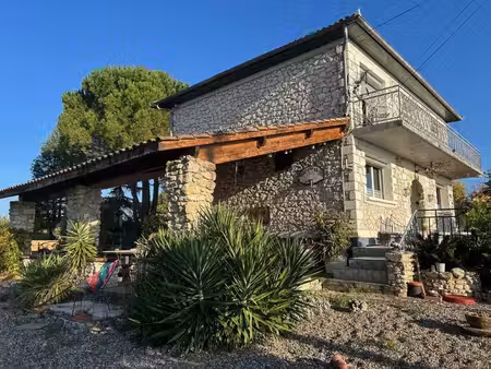maison pierre 140 m2 + terrain avec piscine