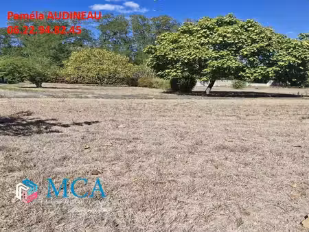 vente terrain 950 m² arbanats (33640)