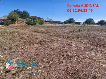 vente terrain 540 m² portets (33640)