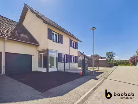 maison aoste 118m2 + 700m2 de terrain - 4 chambres - garage - te