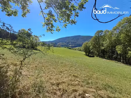 grand terrain à bâtir