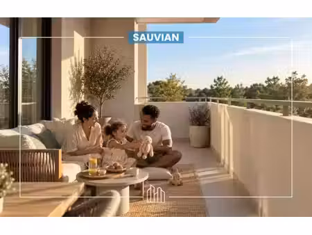 vente appartement neuf sauvian - - surface privée