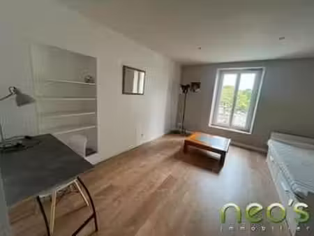 location appartement t1 meublé à chemille (49120) : à louer t1 meublé / 31m² chemille