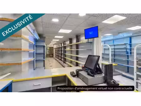 vente commerce 2 pièces 253 m² bruay-la-buissière (62700)