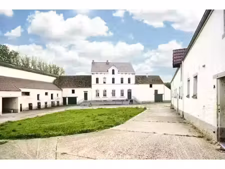 fermette à vendre avec garage et terrasse   le roeulx (vbe66028)