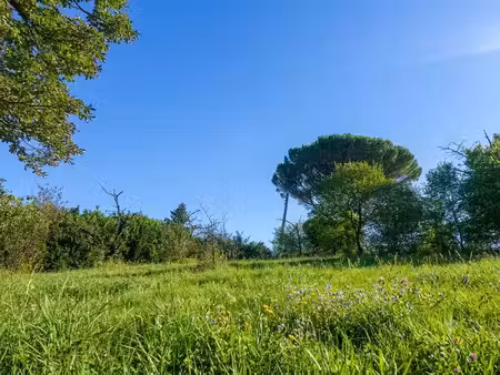 terrain avec vue degagee  au calme  proche de lyon & st etie