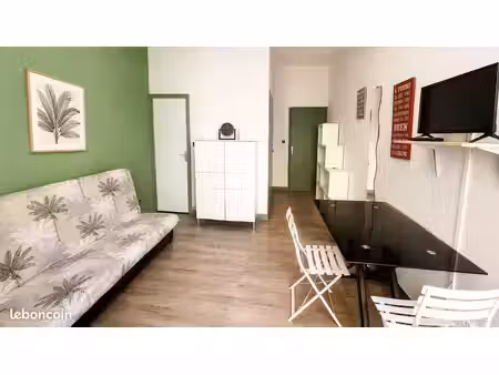 loue studio meublé 20m² vichy centre