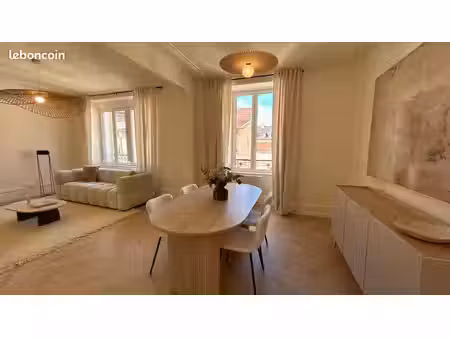 clé en main - appartement haussmannien t4 meublé à belfort centre