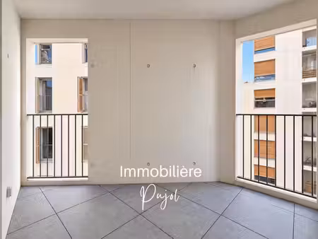 castellane 13006 – résidence 2018 « la city » : superbe t2 de 36 m² avec terrasse et box f