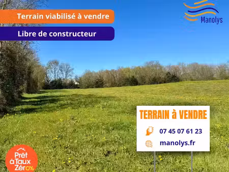 vente terrain 416 m² surgères (17700)