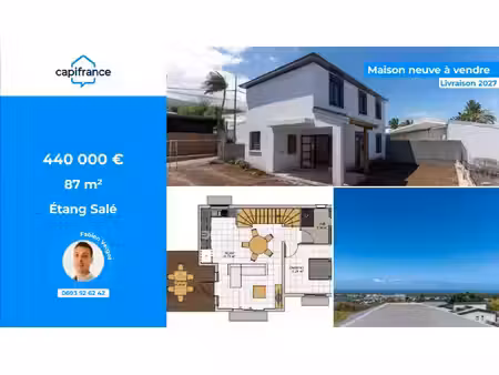 maison à vendre l'etang sale 4 pièce(s) 87m2 440 000€