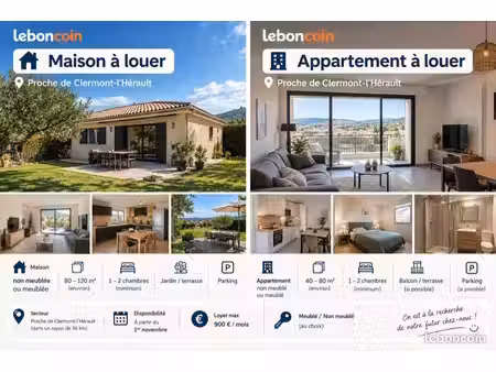 recherche maison ou appartement