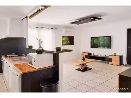 rez de villa t3 meublé jardin