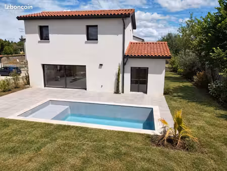 villa moderne 4 chambres et piscine - 100 m²