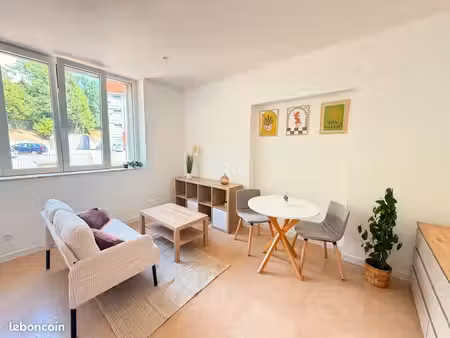studio meublé neuf secteur cours fauriel. mines/istp